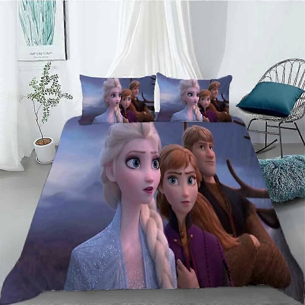 v914 Lakanat Princess Savage Pussilakana Peittopäälliset Tyynyliina Vuodevaatesetit 3-osainen Vuodevaatesetti (1 Pussilakana + 2 Tyynyliinaa) y914 135x200cm 53x78in