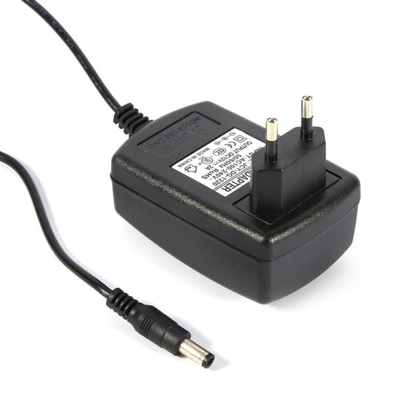AC 100-240V til DC 12V 3A strømforsyningsadaptertransformator for LED-stripelys EU-plugg 0.2