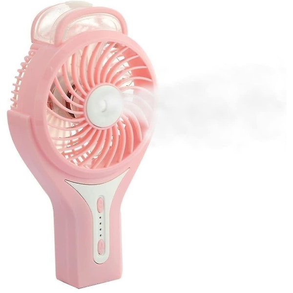 Mini Handheld Usb Misting Fan With Personal Cooling Mist Humidifier Rechargeable