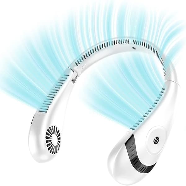 Halsventilator USB Genopladelig Personlig Ventilator