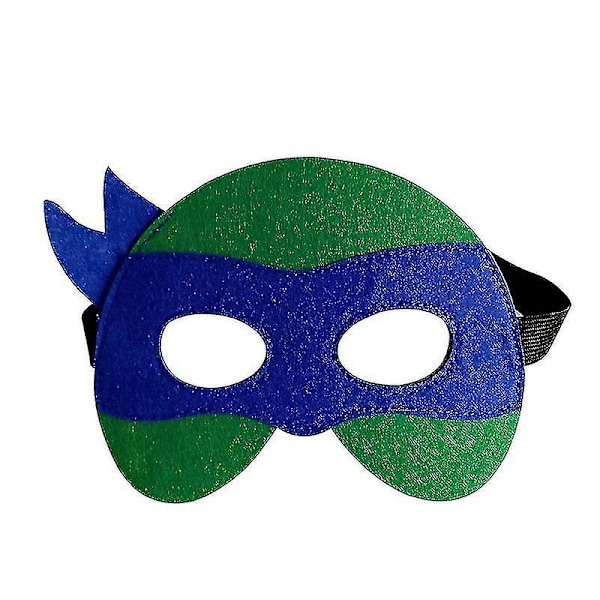 Halloween Lasten Piirretty Huopa Teini-ikäiset Mutanttininjakilpikonnat Maskit 4 Pakkaus