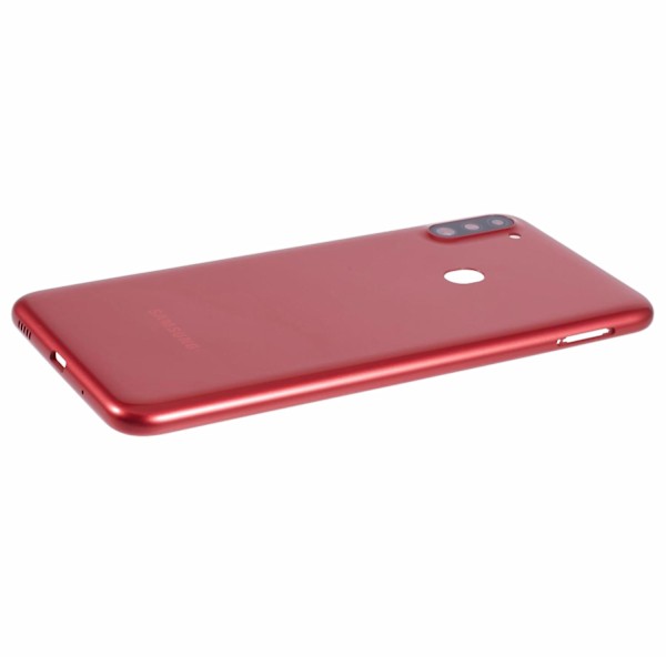 Til Samsung Galaxy A11 (EU Version) A115 OEM Bagpanel Batteri Dæksel Udskiftningsdel - Rød