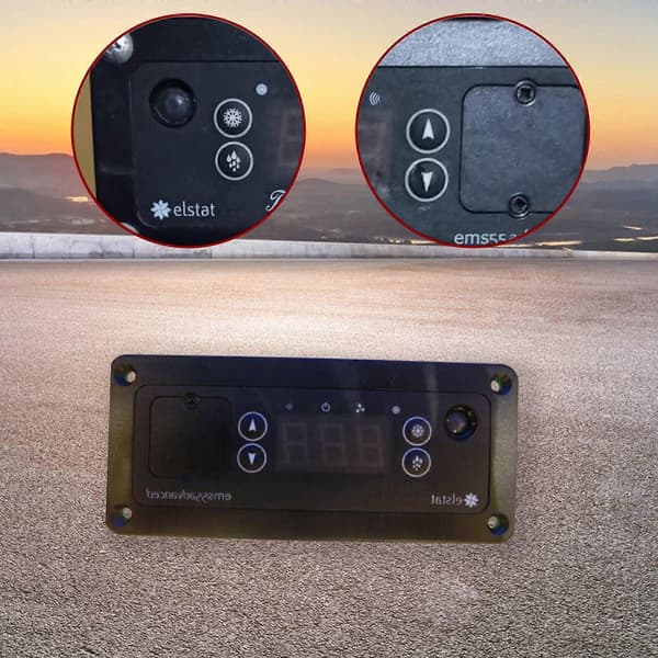 1 st EMS-55 kylmonterter termostat Ny temperaturregulator