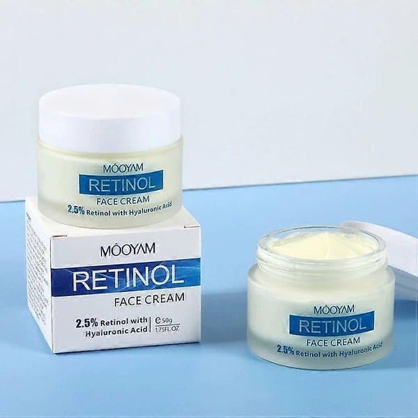 MOOYAM Hydrating Retinol Ansiktskräm, Närande Fuktighetskräm för Matt Torr Hud
