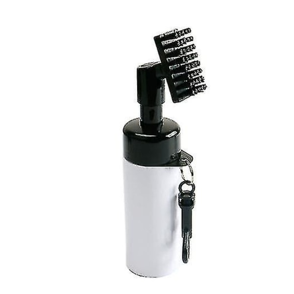 Golf Club Cleaner Groove Tube Golf Brush Golf Club Brush With Leakproof Reservoir Tube, Squeeze Bottle Xinda White