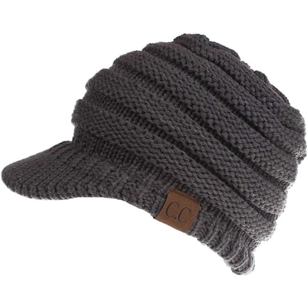 Vintervarma hästsvansmössor Dark Gray