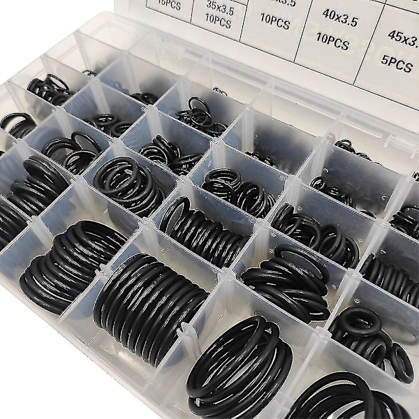 Nbr O-ring Assortment Kit Set - 1225stk