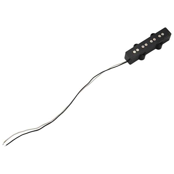 Pro Electric Bass Open Type Noiseless Bridge Pickup 4-kieliselle Jazz Bass Jb -tyylille, musta 92x18,3mm