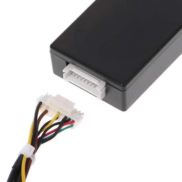 RGB til (RCA) AV Cvbs Signal Converter Decoder Box Adapter for Bakkamera Golf 6 Cc