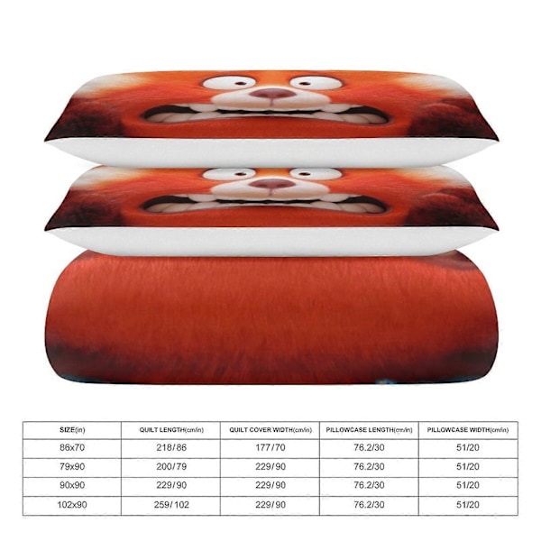 x347 Röd 3-delars sängklädesset Varmt och bekvämt mjukt påslakanset med 1 påslakan och 2 örngott för sovrum b347 200x200cm 78x78in