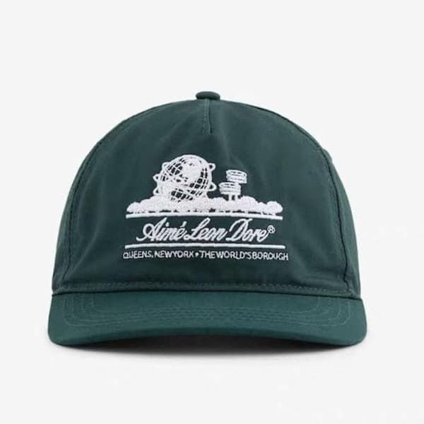 Aim Leon Dore Unisex Justerbar Baseballkeps Malakitgrön