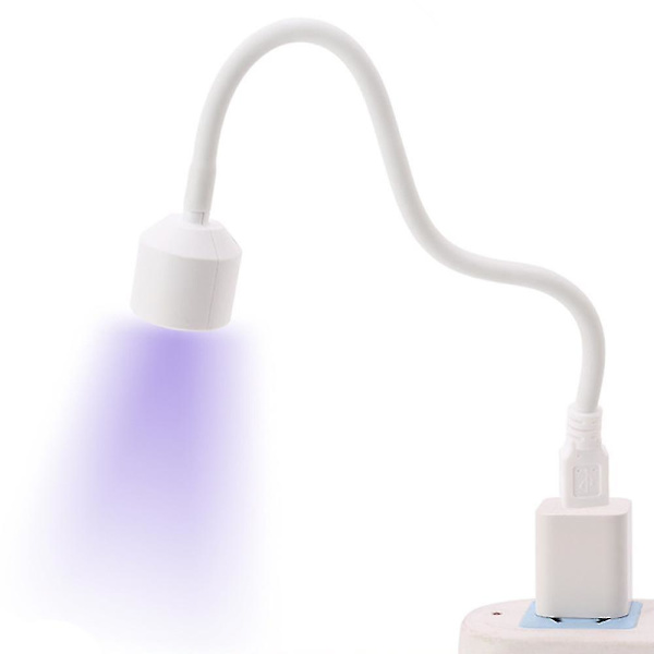 Eboxer Mobil Pcb Reparationsverktyg Led Uv Limhärdande Lampa Ultraviolett Ljus Usb-driven Med Klämma & Strömbrytare 3w