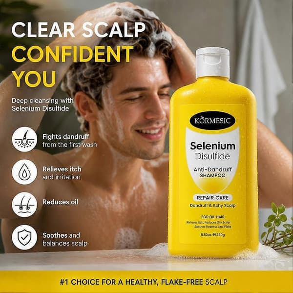 Seleendisulfidi hilseenvastainen shampoo - 250g