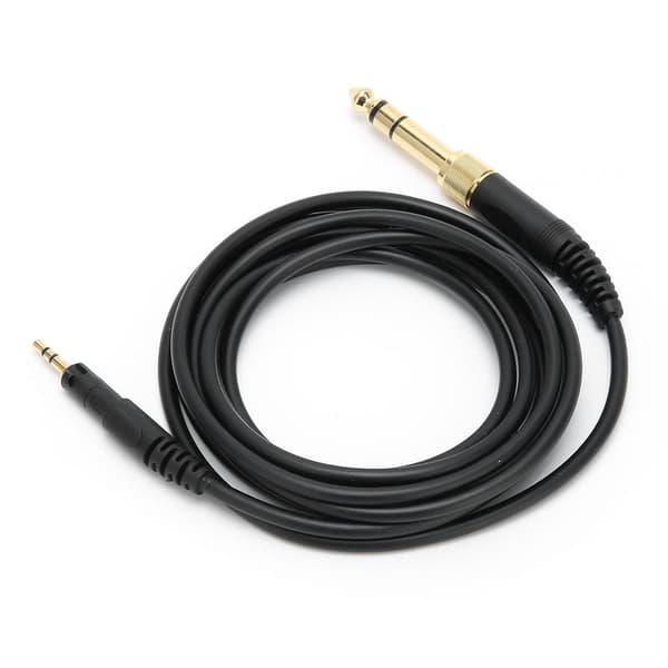 Replacement Audio Cable for Technica ATH‑M50X M40X M70X Headset 6.35mm Adapter