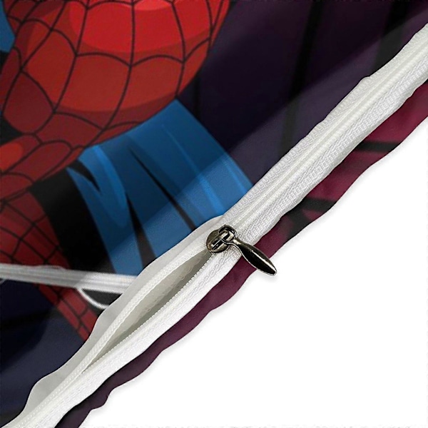 v942 Spider-Man 3-osainen parivuoteen setti - Sisältää 1 yhden hengen peiton ja 2 tyynyliinaa - Haalistumista kestävä mikrokuitu - Spider io942 200x200cm 78x78in