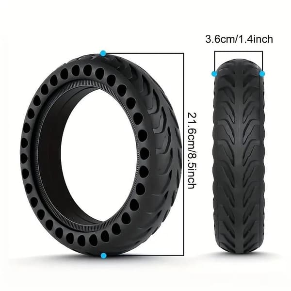 2pcs Puncture-proof tire 8.5\" Honeycomb Xiaomi M365 scooter+1pc Tool