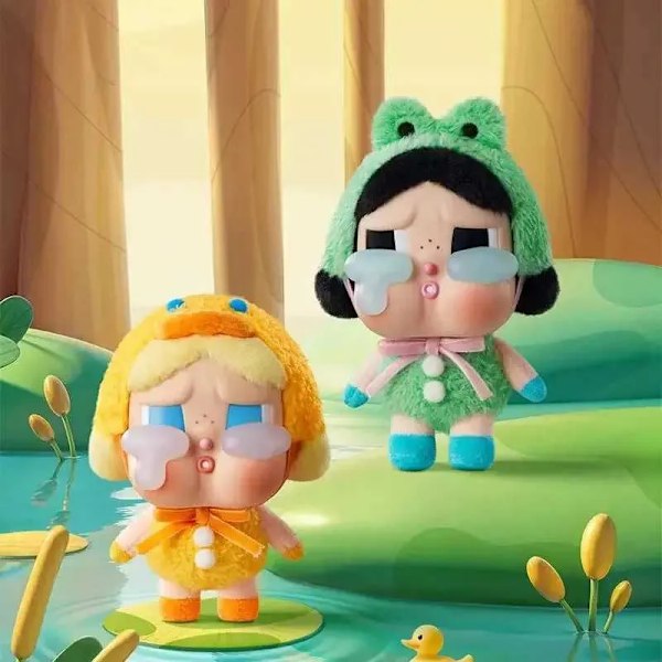 True Crybaby Crying Again Serien Digital Blind Box Vinyl Basdocka Leketøy Crybaby Dyrevedheng Dokkeveske Dekorativ Nøkkelring Gave Y250325.Ca