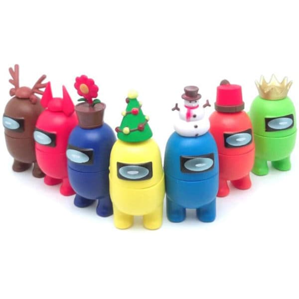 7-pak Among Us Figurer (8-10 cm)