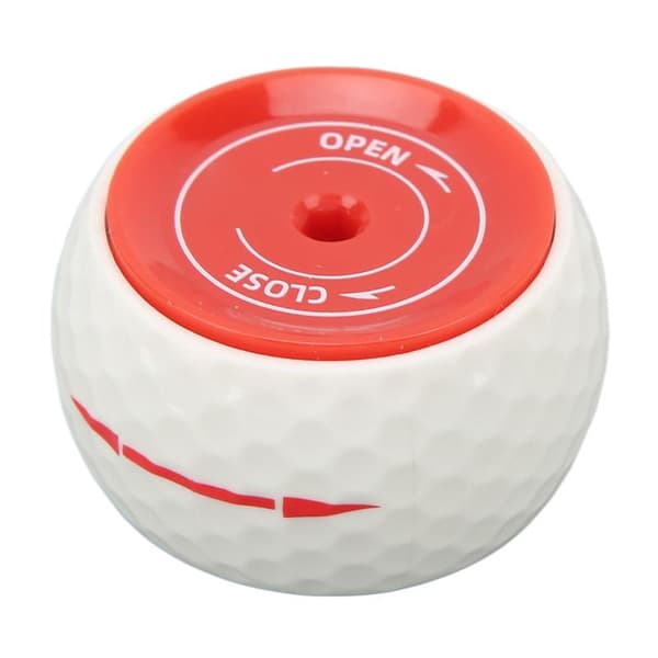 Wheel-shaped Practice Putting Ball Adjustable Weight Putting Accuracy Training Ball with Instant Feedback