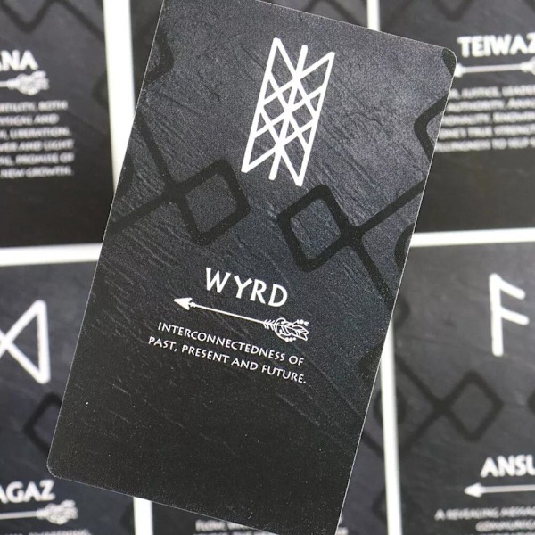 26 stk Tarotkort, Runeorakelkortstokk, Spådom Spirituelle Kort Brettspill