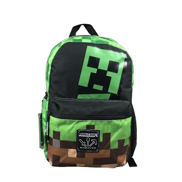 Perfekt Minecraft Skolesekk Grunnskolebarn Skolesekk Ryggsekk Style 5 - Perf style 5