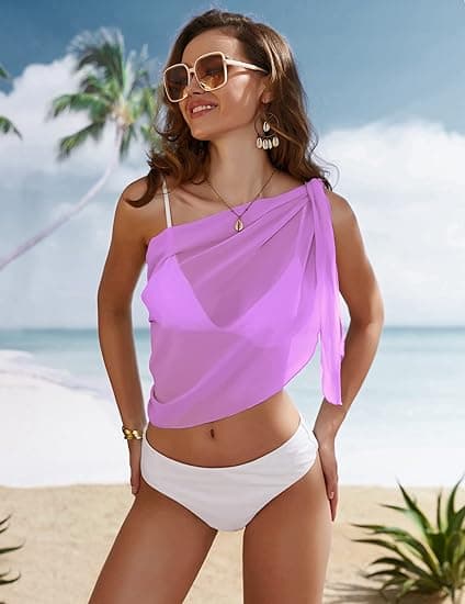 Sarong til kvinder, chiffon-cover-up
