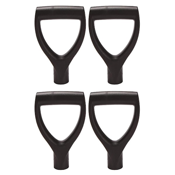 4 stk D-grep håndtakspade for gravingsskuff ryggbeskytter erstatning raking hagearbeid verktøy snø