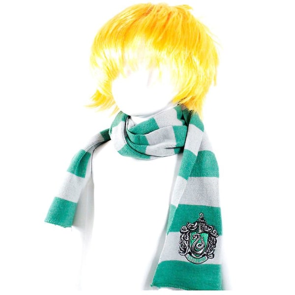 Harry Potter Cosplay Tørklæd Troldmandsverden Hogwarts Hus Tema Sjal Gryffindor Hufflepuff Slytherin Ravenclaw Tørklæder Halloween Udklædningskostume Tilbehør Green