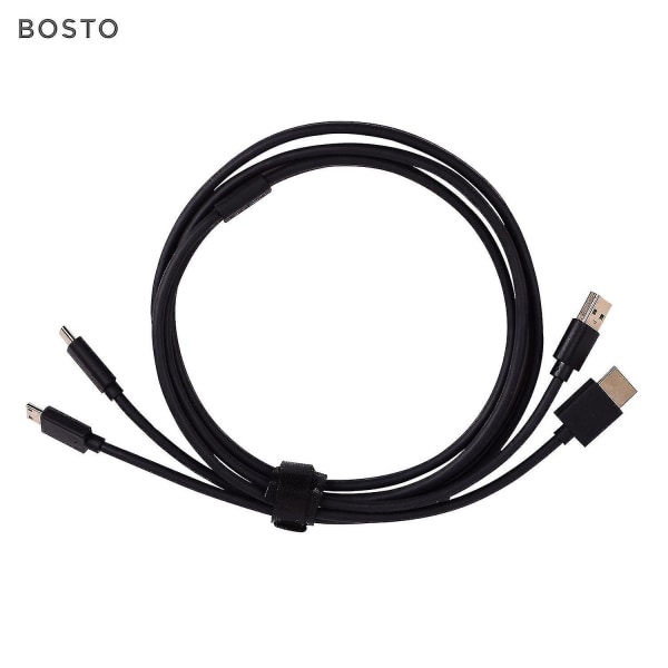 Bosto 2-i-1-kabel til Bosto 13hd/16hd/16hdk/16hdt/bt-16hd/bt-16hdk/bt-16hdt grafisk tegnetablet