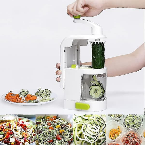 Spiralizer for grønnsaker, grønnsakskutter, courgette-spagettimaskin, courgette-spiralizer, Zucchi