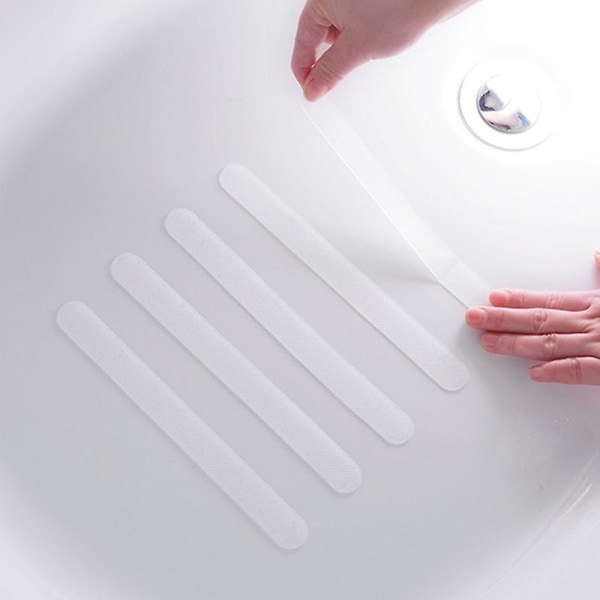 5/10/20/30 st badrum EVA akryl vattentät badkar transparent halkfria klistermärken trappor tejp badrum halkfri remsa 30PCS