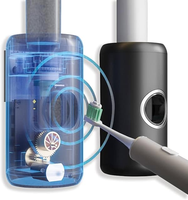 Vægmonteret sensor tandpasta dispenser