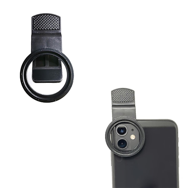 37mm Cpl Mobiltelefon Polariser Universal Clip-On Cirkelpolariserfilter Til Fjern Reflektioner