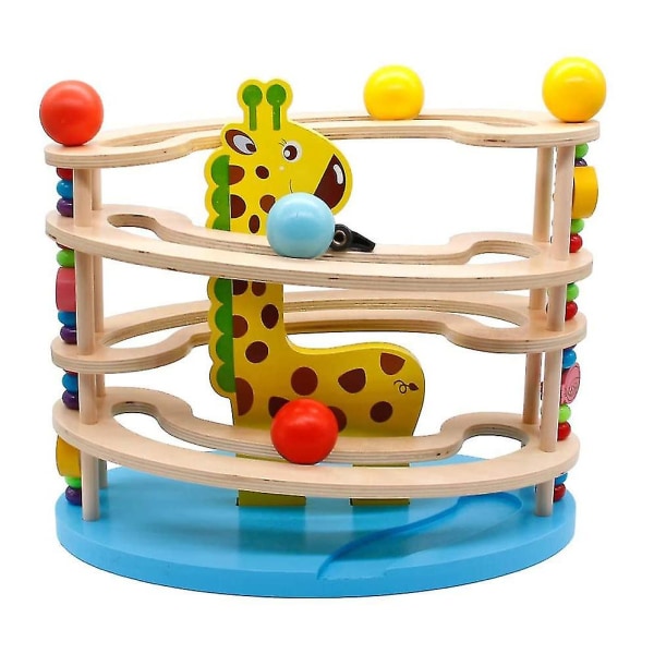 Trä Giraff Baby Toy - Jxlgv