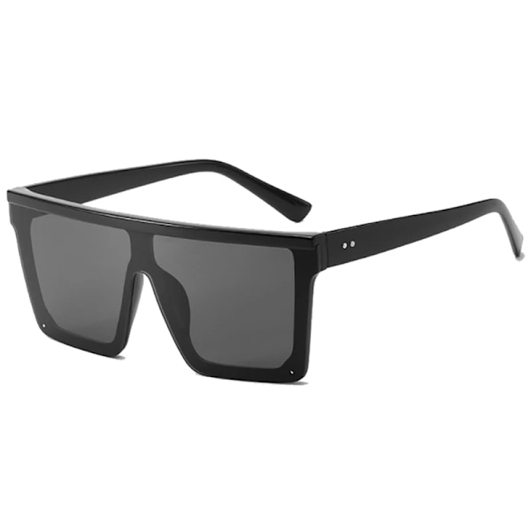 Retro mustat neliskanttiset aurinkolasit miehille, merkkisuunnittelija, ulkomuoti, aurinkolasit, klassiset vintage-miesten sävyt, ajo-lasit Gafas De Sol BlackDoubleGray