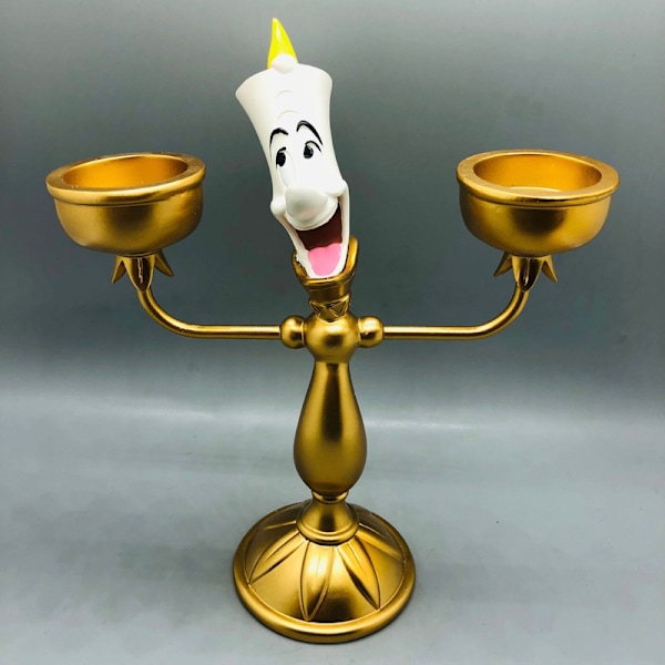 Beauty and the Beast Lumiere Ljusstake Bordslampa Prydnad Nattlampa
