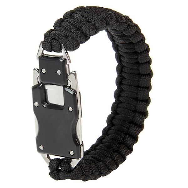 Paracord Utendørs Verktøy Armbånd Overlevelsesutstyr Multi Bruk Overlevelsesarmbånd For Utendørs Camping Fotturer Fiske