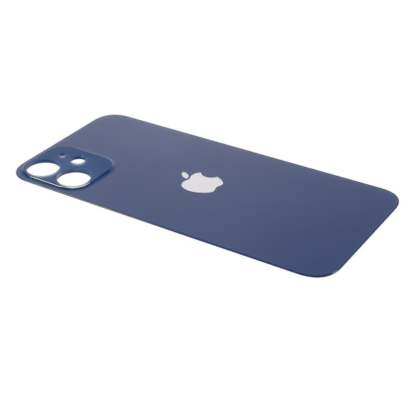 Batterideksel for iPhone 12 (standardversjon med kamerahull) Blue Style B iPhone 12 6.1 inch