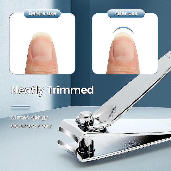 7 st/set Manikyrset Nagelklippare Verktyg Pedikyrset Rostfritt Stål Öronsked Nagelsax Sax Kit För Manikyrverktyg Black