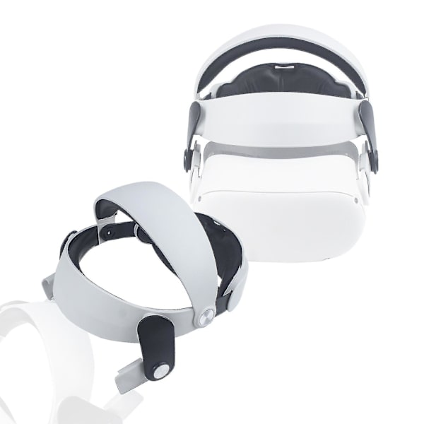 Åndbar Hovedbåndspudehjelm Til Oculus Quest 2 Oprethold Balance Hovedbånd