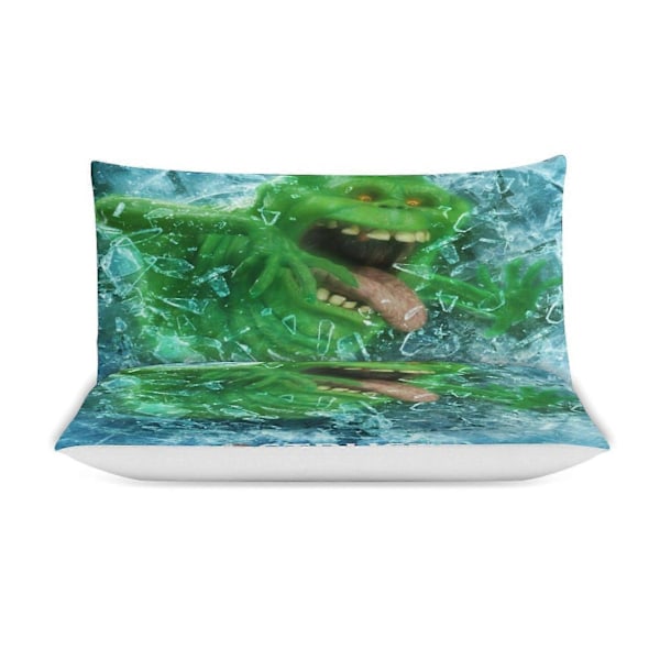 x332 Haamujengi Peitto Mikrokuitu Vuodevaatesetti 3D-painettu Kevyt 3-osainen Peittosetti, 1 Peitto ja 2 Tyynyliinaa Lapsille Pojille 135x200cm 53x78in