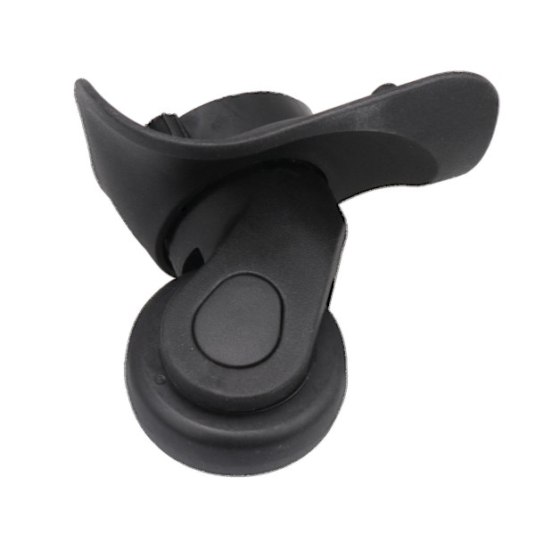 1 par sorte kufferthjul 360 graders drejehjul 91x107x49mm - Bqlzr