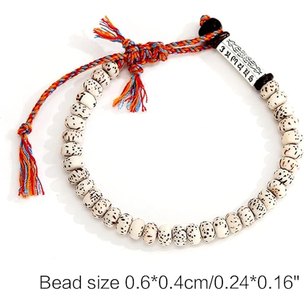 Rigdom og lykkeperle armbånd til mænd og kvinder amulet gave