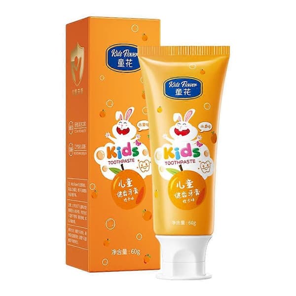 Barn Probiotisk Fräsch Andedräkt & Rengörande Tandkräm - 60g orange