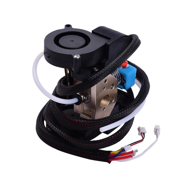 Ender Full Assembled Extruder Hotend Kit With Aluminum Heating Block 0.4mm Nozzle Cooling Fan 24v Compatible With Creality Ender-3/ender-3 Pro 3d Prin