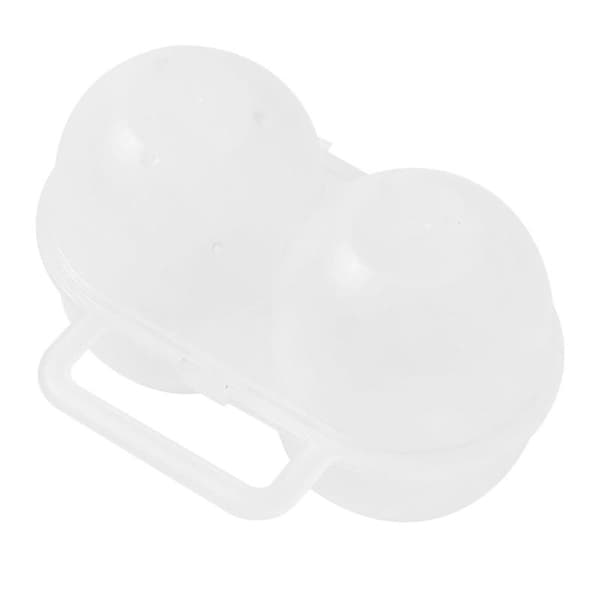 Eggoppbevaring Plastboks Matvaregodkjent Materiale Støtsikker Funksjon for Egg Mat Campingtur-FA-
