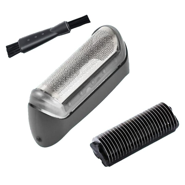 Folie & Cutter Kompatibel Braun 10b Cruzer, 1000/2000 Serie Rakhuvud Set Reservdel 180 190 1735 1775 5728 5729 170s Black  Silver