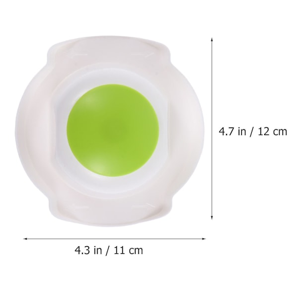Kvarnskydd Handskydd Borner V Slicer Rivjärn Fingerskydd Livsmedelssäkerhet Green 12X11X5.5cm