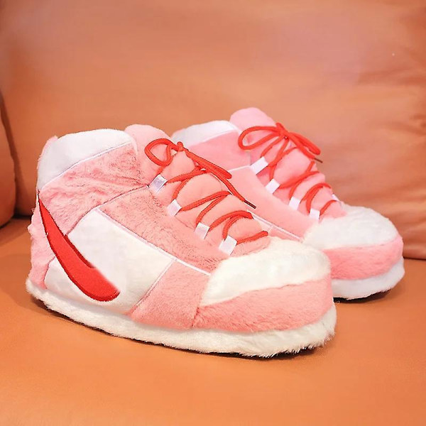 Kvinder/mænd Vinter Bomuld Søde Sko Søde Tegneserie Dyr Varme Hjem Plys Sko Kvinde Mandlige Skum Sneakers Brød Fedt Tøfler Størrelse 2 36-44