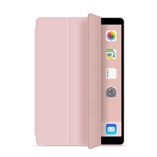 Skyddande fodral i läder Smart Case Cover för Apple iPad 7:e 8:e 9:e 10,2 tum Pink